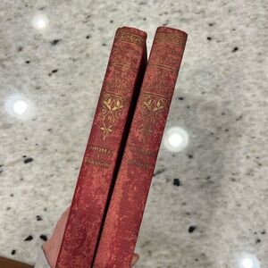Vintage Red Cloth Books – Masterpieces of American Wit & Humor (1921)
